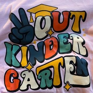 Peace Out Kindergarten T shirt
